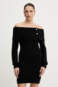 Morgan sukienka kolor czarny mini dopasowana RMBOGO