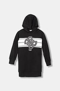Dětské bavlněné šaty Guess černá barva, mini, J5YK04 KA6R4