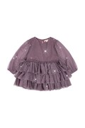 Παιδικό φόρεμα Konges Sløjd FAY DRESS GRS χρώμα: μοβ, KS103807