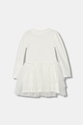Παιδικό φόρεμα Jamiks NOOMI χρώμα: άσπρο, JZI137
