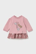 Mayoral Newborn rochie bebe culoarea roz, mini, evazați, 2833
