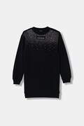 Guess sukienka bawełniana dziecięca kolor czarny J5BK07 KAV34