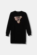 Guess sukienka dziecięca kolor czarny midi prosta J5BK24 KCKF2