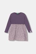 Otroška obleka United Colors of Benetton vijolična barva, 434ZGV02I