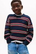 Tommy Hilfiger sweter dziecięcy kolor granatowy KB0KB09908