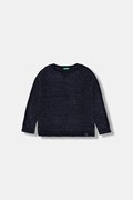 Дитячий светр United Colors of Benetton колір синій теплий 16CLC108T