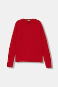 United Colors of Benetton sweter z dodatkiem wełny dziecięcy kolor czerwony 1344C107G