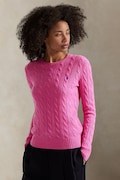 Polo Ralph Lauren pulover culoarea roz, light, 211971865