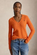 Polo Ralph Lauren sweter damski wełniany czerwony 211971866