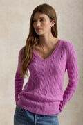Polo Ralph Lauren sweter damski wełniany fioletowy 211971866