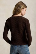 Polo Ralph Lauren светр вовняний жіночий коричневий 211971866
