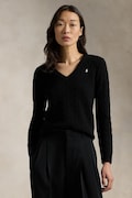 Polo Ralph Lauren sweter damski wełniany czarny 211971866