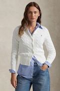 Polo Ralph Lauren kardigan bawełniany damski biały 211971868