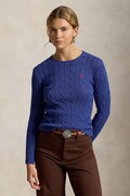 Polo Ralph Lauren sweter damski bawełniany granatowy 211971869