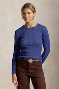 Polo Ralph Lauren sweter damski bawełniany granatowy 211971869