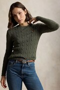 Polo Ralph Lauren sweter damski bawełniany zielony 211971869