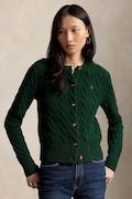 Polo Ralph Lauren kardigan wełniany damski zielony 211972104