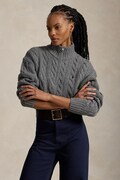 Polo Ralph Lauren sweter damski wełniany szary 211972130