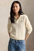 Polo Ralph Lauren sweter damski wełniany beżowy 211972132