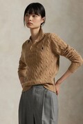 Vlnený sveter Polo Ralph Lauren béžová farba, ľahký, 211972132