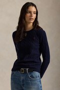Polo Ralph Lauren sweter damski wełniany granatowy 211A91216
