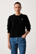 Polo Ralph Lauren sweter damski wełniany czarny 211A91216