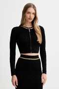 Elisabetta Franchi kardigan damski kolor czarny MK29B56E2