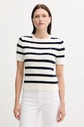 Tommy Hilfiger pamut pulóver bézs, WW0WW45656