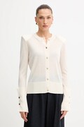 Simona Corsellini cardigan din lână culoarea bej, light, A25CPCRE0201