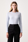 BOSS pulóver női gyapjú Ferpina lila 50544987