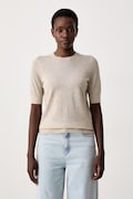 BOSS t-shirt női gyapjú Farbella fehér 50544996