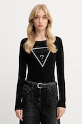 Guess pulover KIARA culoarea negru, light, W5YR23 Z2NQ2