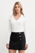 Pinko sweter damski kolor biały lekki 105418 A2PS