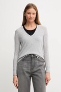 Vuneni pulover United Colors of Benetton boja: siva, lagane, 1002D401Y