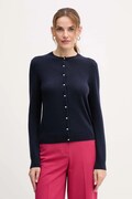 United Colors of Benetton kardigan kaszmirowy damski kolor granatowy 1033D502A