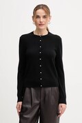 United Colors of Benetton kardigan kaszmirowy damski kolor czarny 1033D502A