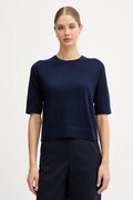 United Colors of Benetton pulover de lână culoarea bleumarin, light, 11AHD10E6