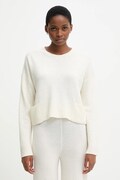 United Colors of Benetton sweter z dodatkiem wełny damski kolor beżowy lekki 126WD10E4