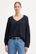United Colors of Benetton maglione con lana colore blu navy  126WD402Z
