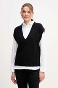 Жилет із додаванням вовни United Colors of Benetton колір чорний  126WD4033