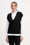 United Colors of Benetton gilet con lana colore nero  126WD4033