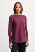 United Colors of Benetton sweter z dodatkiem wełny damski kolor fioletowy 1Y6SD10CH