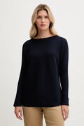 United Colors of Benetton sweter z dodatkiem wełny damski kolor granatowy 1Y6SD10CH