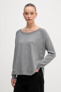 United Colors of Benetton sweter z dodatkiem wełny damski kolor szary lekki 1Y6SD10EG