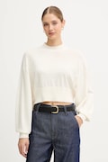 United Colors of Benetton maglione con lana colore beige  1Y6SD2041