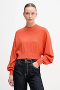 United Colors of Benetton maglione con lana colore arancione  1Y6SD2041
