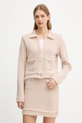 Blugirl Blumarine kardigan damski kolor beżowy ciepły RF5152.MA950