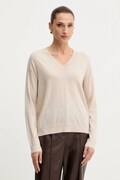 Вовняний светр Weekend Max Mara FIOCCHI колір бежевий легкий 2525366042600