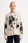 Weekend Max Mara sweter wełniany PAVIDI damski kolor beżowy lekki 2525366262600