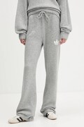 adidas Originals spodnie dresowe z domieszką wełny Knitted Pants kolor szary gładkie KF2534